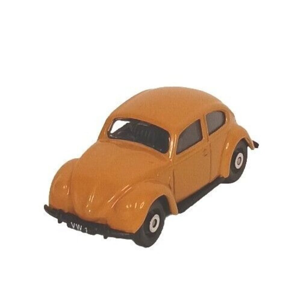 Corgi Volkswagon Beetle Split-Back VW Sedan Diecast Vintage 1:64 Yellow Britain